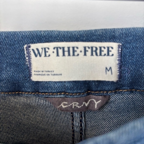 We The Free Crvy Infinite Stretch Skinny Pull On Jeans Size M - Picture 2 of 6